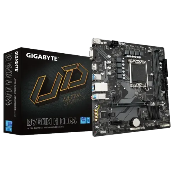 GIGABYTE B760M H DDR4 mATX Motherboard